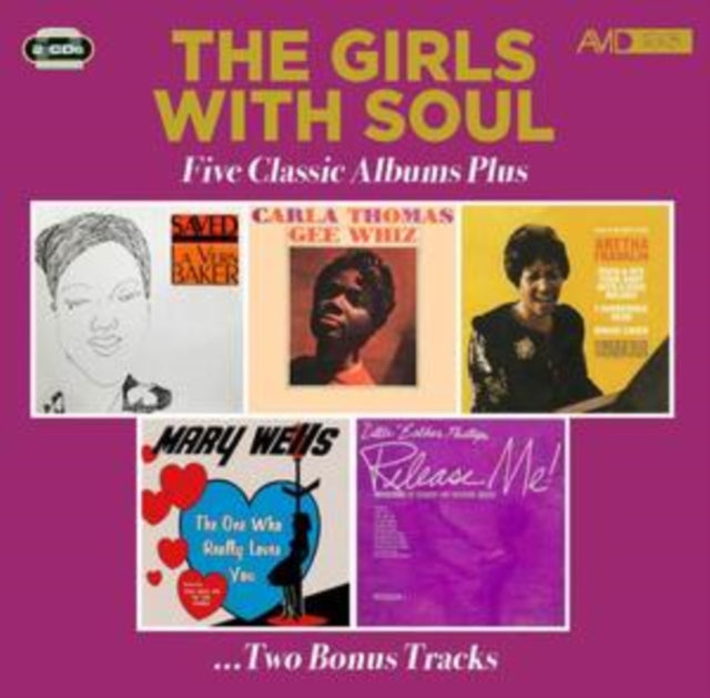 Various Artists: The Girls With Soul - Five Classic Albums Plus (Saved / Gee Whiz / The Electrifying / The One Who Really Loves You / Release Me!) - CD