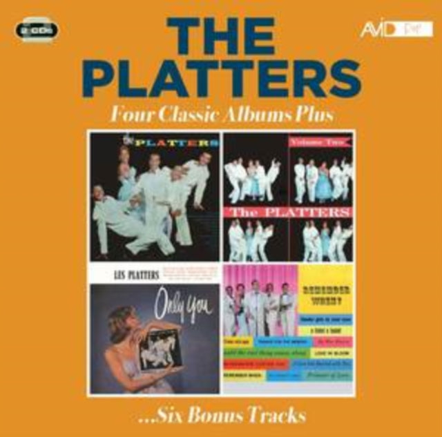 The Platters: Four Classic Albums Plus (The Platters / Volume 2 / Only You / Remember When) - CD