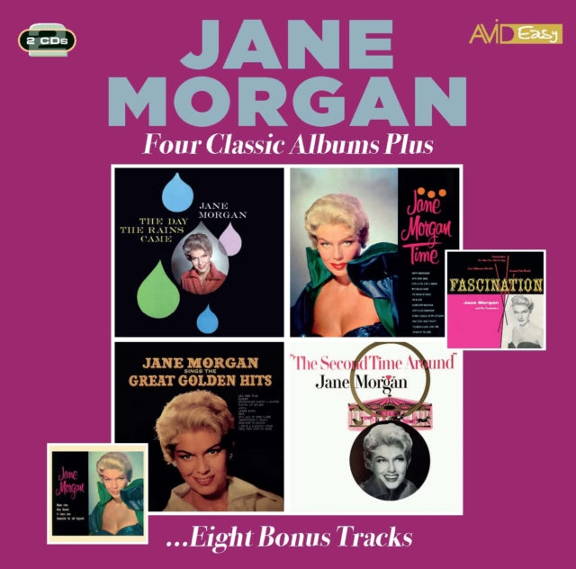 Jane Morgan: Four Classic Albums Plus (The Day The Rains Came / Jane Morgan Time / Sings The Great Golden Hits / The Second Time Around) - CD