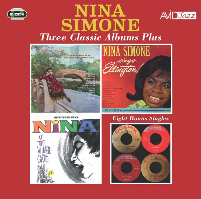 Nina Simone: Three Classic Albums Plus (Little Girl Blue / Sings Ellington / At The Village Gate) - CD