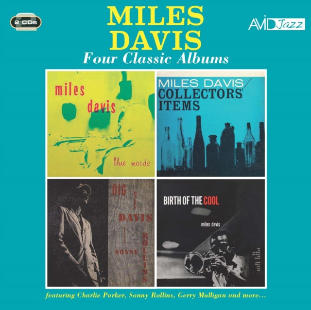 Miles Davis: Four Classic Albums (Blue Moods / Collectors Items / Dig / Birth Of The Cool) - CD