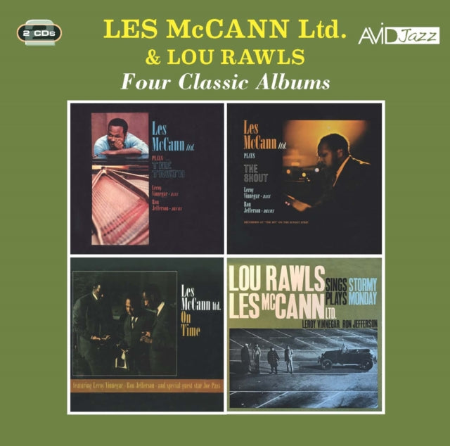 Les McCann Ltd. & Lou Rawls: Four Classic Albums (The Truth / The Shout / On Time / Stormy Monday) - CD