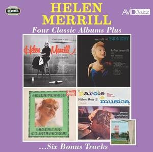 Helen Merrill: Four Classic Albums Plus (Helen Merrill With Strings / Merrill At Midnight / American Country Songs / Parole E Musica) - CD