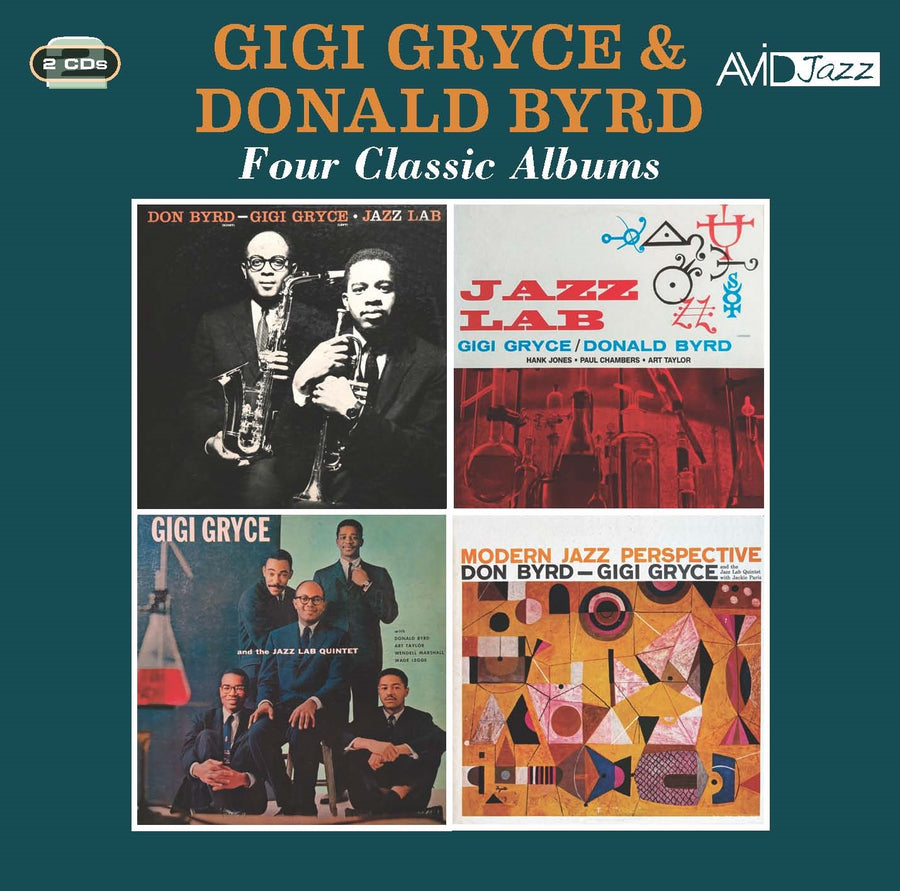Gigi Gryce & Donald Byrd: Four Classic Albums (Jazz Lab (1) / Jazz Lab (2) / Jazz Lab Quintet / Modern Jazz Perspectives) - CD
