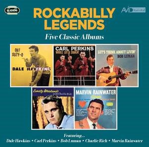 Dale Hawkins/Carl Perkins/Bob Luman/Charlie Rich/Marvin Rainwater: Rockabilly Legends - Five Classic Albums - CD