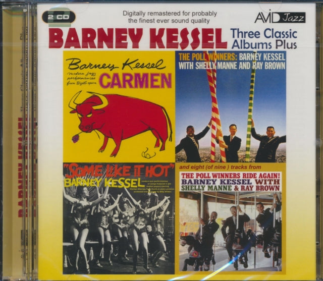 Barney Kessel: Three Classic Albums Plus (Some Like It Hot / The Poll Winners / Carmen) - CD