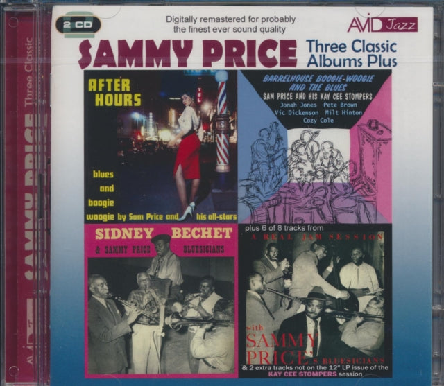 Sammy Price: Three Classic Albums Plus (Barrelhouse. Boogie-Woogie And The Blues / After Hours / Sidney Bechet And Sammy Price Bluesicians) - CD