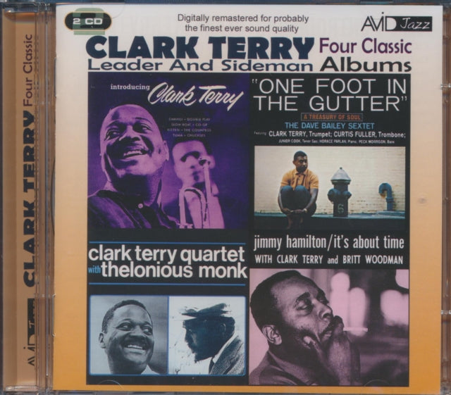 Clark Terry: Four Classic Albums (Introducing Clark Terry / One Foot In The Gutter / Clark Terry Quartet With Thelonious Monk / Its About Time) - CD