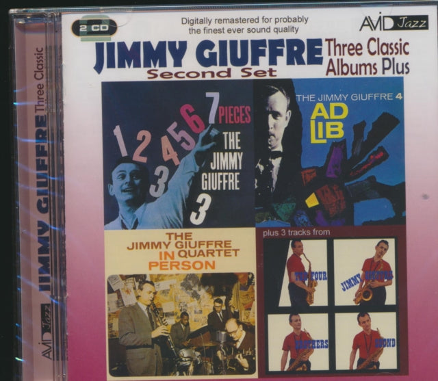 Jimmy Giuffre: Three Classic Albums Plus (7 Pieces / Ad Lib / In Person) - CD