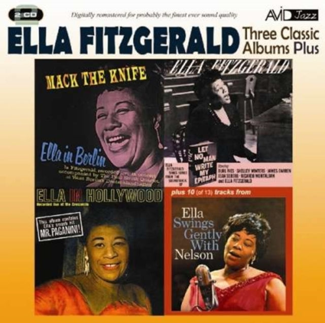 Ella Fitzgerald: Three Classic Albums Plus (Mack The Knife / Let No Man Write My Epitaph / Ella In Hollywood) - CD