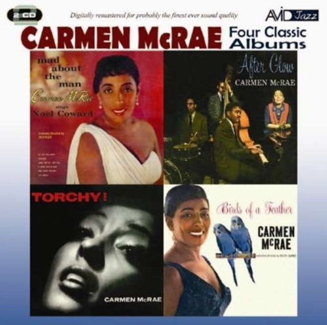 Carmen Mcrae: Four Classic Albums (Torchy! / After Glow / Mad About The Man / Birds Of A Feather) - CD