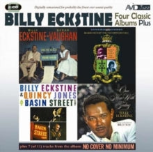 Billy Eckstine: Four Classic Albums Plus (Sarah Vaughan And Billy Eckstine Sing The Best Of Irving Berlin / Billy Eckstine & Quincy Jones At Basin Street East / Basie-Eckstine Incorporated / Once More With Feeling) - CD