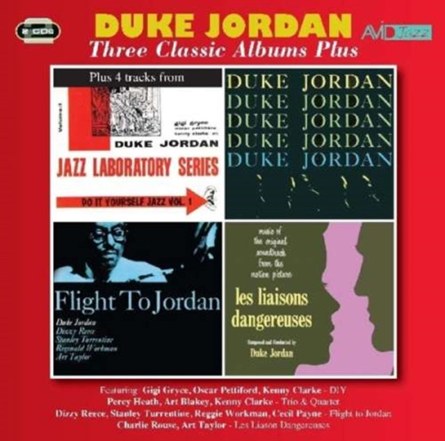 Duke Jordan: Three Classic Albums Plus (Trio & Quartet / Flight To Jordan / Les Liaisons Dangereuses) - CD