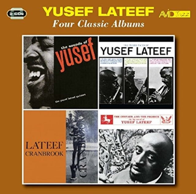 Yusef Lateef: Four Classic Albums (Sounds Of Lateef / The Three Faces Of Lateef / Lateef At Cranbrook / The Centaur And The Phoenix) - CD