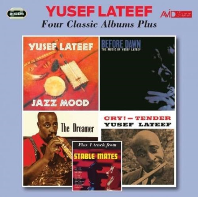 Yusef Lateef: Four Classic Albums Plus (Jazz Mood / Before Dawn / The Dreamer / Cry Tender) - CD