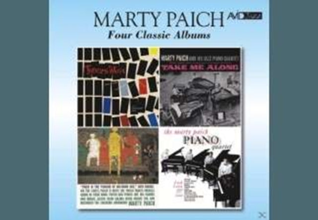 Marty Paich: Four Classic Albums (Tenors West / Take Me Along / The Picasso Of Big Band Jazz / Lush. Latin And Cool) - CD
