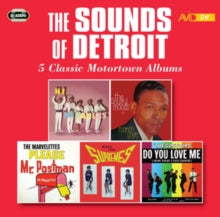Various Artists: The Sounds Of Detroit - Five Classic Motortown Albums (Hi. Were The Miracles / The Soulful Moods Of / Please Mr Postman / Meet The Supremes / Do You Love Me) - CD