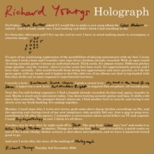 Richard Youngs: Holograph - Vinyl