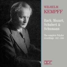 Wilhelm Kempff: Bach / Mozart / Schubert & Schumann: The Complete Polydor Recordings (1927-1936) - CD