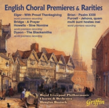Royal Liverpool / Philharmonic / Orchestra & Chorus / Douglas Bostock: English Choral Premieres & Rarities - CD