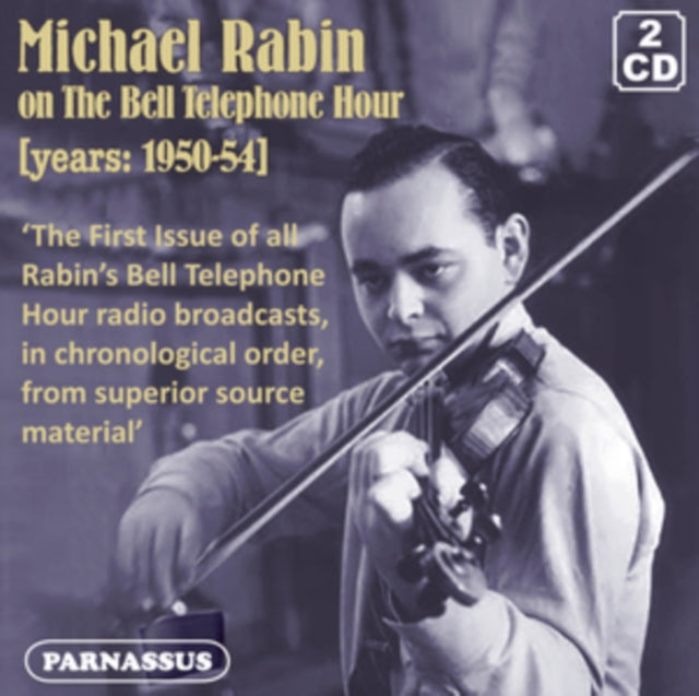 Michael Rabin: Michael Rabin On The Bell Telephone Hour 1950/54 - CD