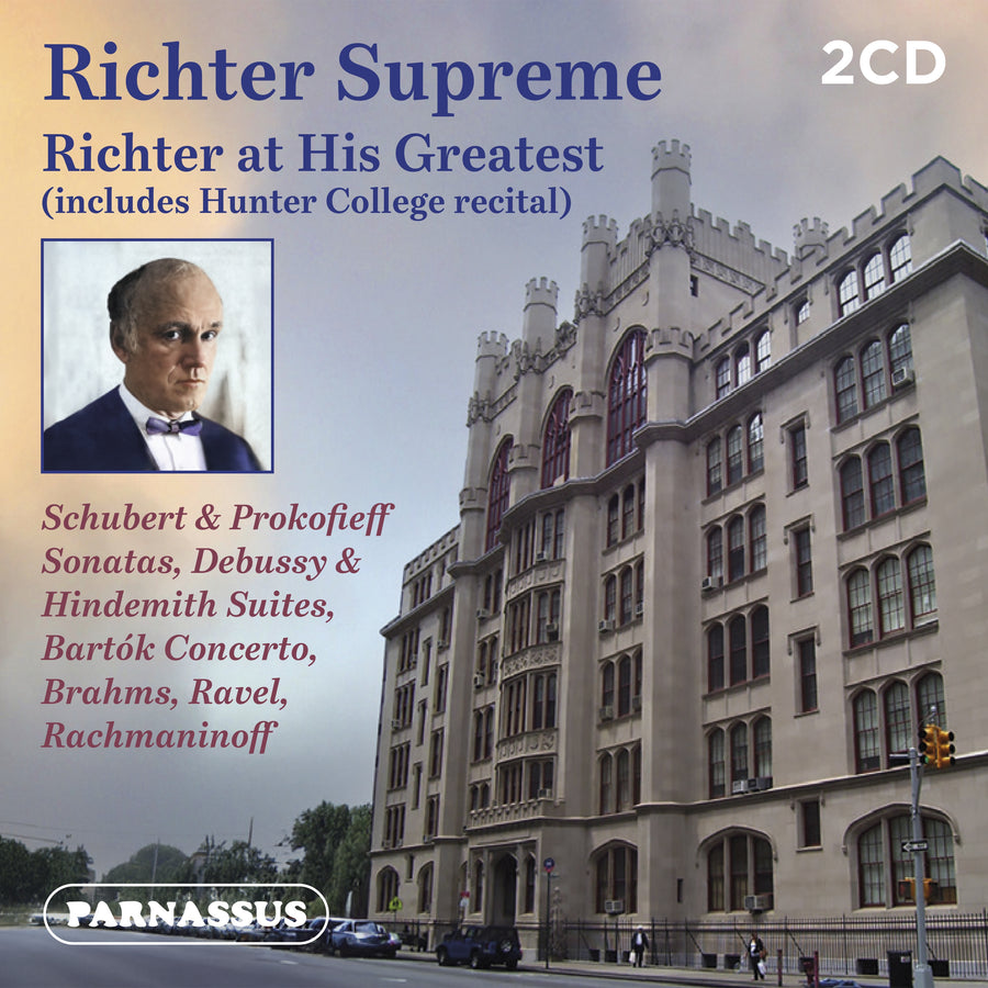 Sviatoslav Richter: Richter Supreme: Hunter College 1965 / Tokyo 1988 / Budapest 1958 - CD