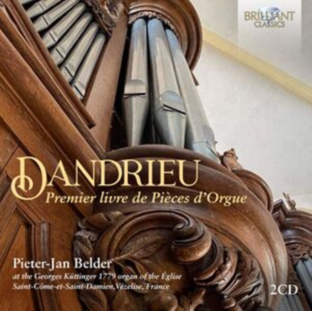 Pieter-jan Belder: Dandrieu: Premier Livre De Pieces DOrgue - CD