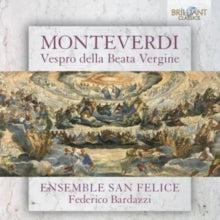 Ensemble San Felice: Monteverdi: Vespro Della Beata Vergine - CD
