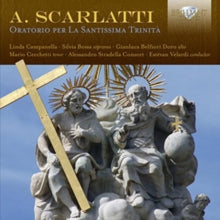 Stradella Consort / Estevan Velardi: A. Scarlatti: Oratorio Per La Santissima Trinita - CD