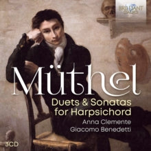Anne Clemente/giacomo Benedetti: Muthel: Duets & Sonatas For Harpsichord - CD