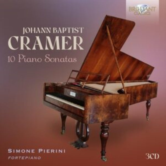 Simone El Oufir Pierini: Cramer: 10 Piano Sonatas - CD