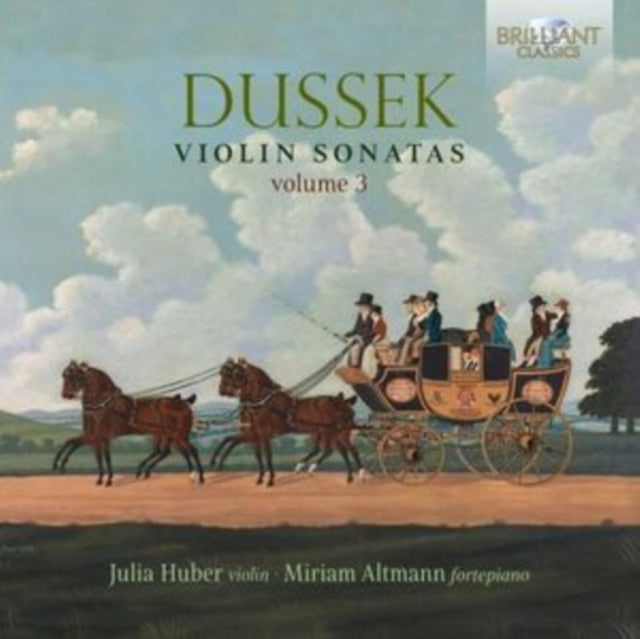 Julia Huber / Miriam Altmann: Dussek: Violin Sonatas / Volume 3 - CD