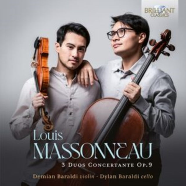 Dylan Baraldi / Demian Baraldi: Massonneau: 3 Duos Concertante Op.9 - CD