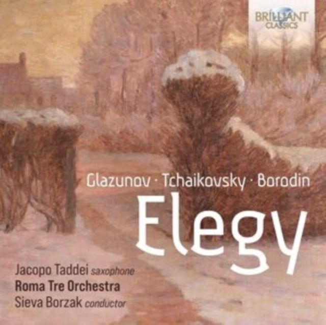 Jacopo Taddei / Roma Tre Orchestra / Sieva Borzak: Elegy: Music By Glazunov / Tchaikovsky / Borodin - CD