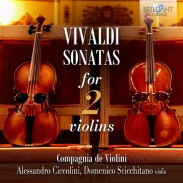 Alessandro Ciccolini/domenico Scicchitano/compagnia De Violini: Vivaldi: Sonatas For 2 Violins - CD