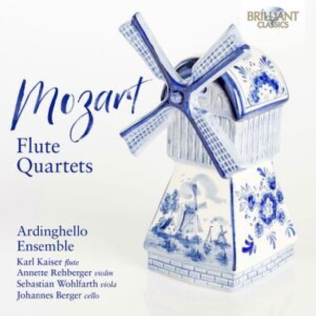 Ardinghello Ensemble / Karl Kaiser / Annette Rehberger / Sebastian Wohlfarth / Johannes Berger: Mozart: Flute Quartets - CD