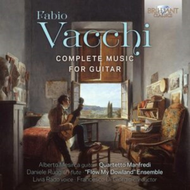 Alberto Mesirca / Quartetto Manfredi / Daniele Ruggieri / Flow My Dowland Ensemble / Livia Rado / Fr: Vacchi: Complete Music For Guitar - CD