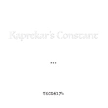 Kaprekar's Constant: Meanwhile... - CD