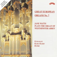 Jane Watts: Geo 7: Westminster Abbey - CD