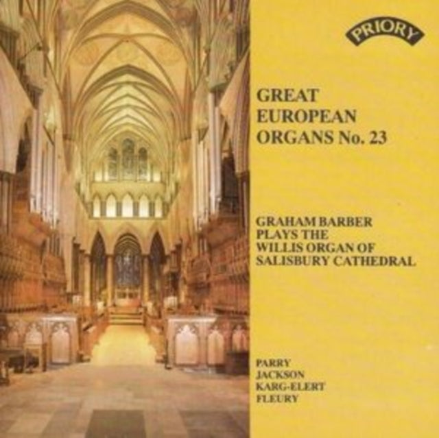 Various Artists: Great European Organs No. 23: Salisbury Cathedral - CD