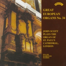 John Scott: Great European Organs No. 34 St Pauls Cat - CD