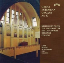 Keith John: Great European Organs No. 53: The Kallio Church. Helsinki - CD