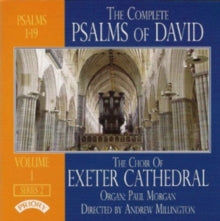 Choir Of Exeter Cathedral / Andrew Millington / Paul Morgan: The Complete Psalms Of David Series 2 Volume 1 - CD