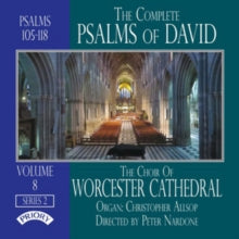 Choir Of Worcester Cathedral / Nardone / Allsop: The Complete Psalms Of David Series 2 Volume 8 - CD