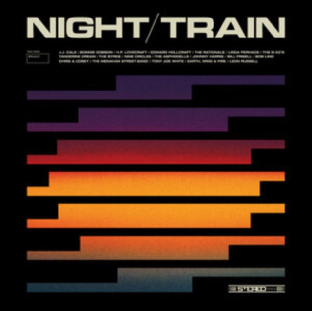 Various Artists: Night Train: Transcontinental Landscapes 1968-2019 (Transparent Petrol/Magenta Sky Vinyl) - Vinyl