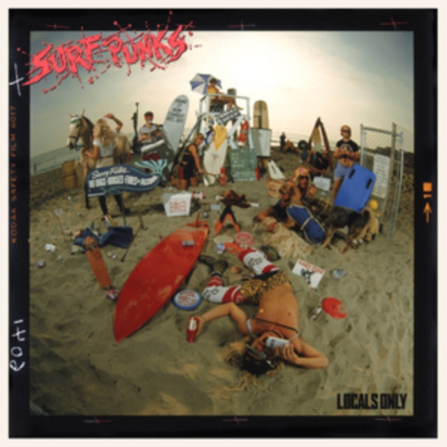 Surf Punks: Locals Only (Transparent Slime/Purple Splatter Vinyl) - Vinyl