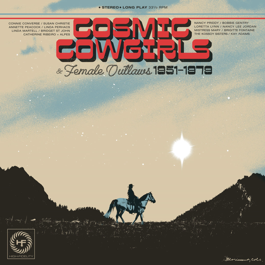 Various Artists: Cosmic Cowgirls (Female Outlaws 1951-1979) (Red Sun Colour Vinyl) - Vinyl