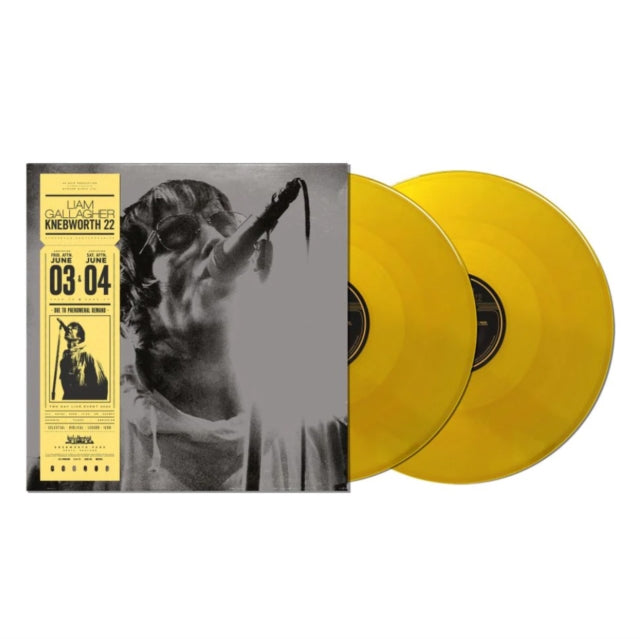 Liam Gallagher: Knebworth 22 (Yellow Vinyl) - Vinyl