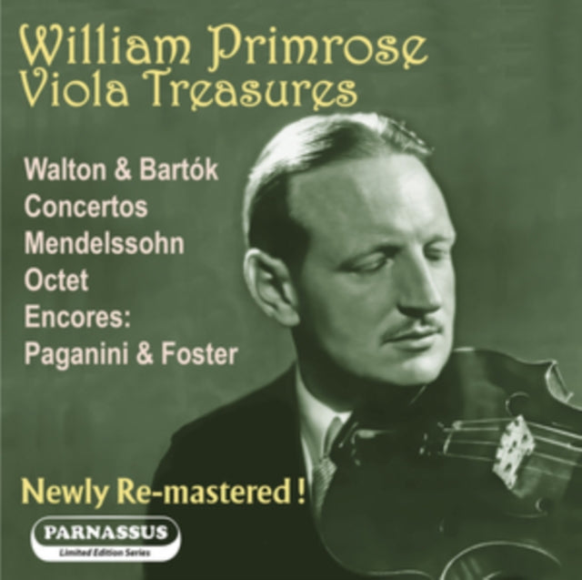 William Primrose: William Primrose: Viola Treasures - CD