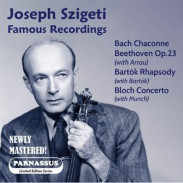 Joseph Szigeti: Joseph Szigeti: Famous Recordings - CD